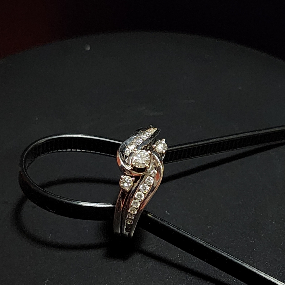 Diamond Bridal Set - image 4